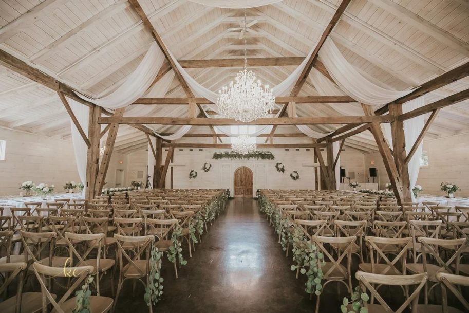 What to do when it rains on your wedding day? Be thankful for a versatile venue like Howe Farms!